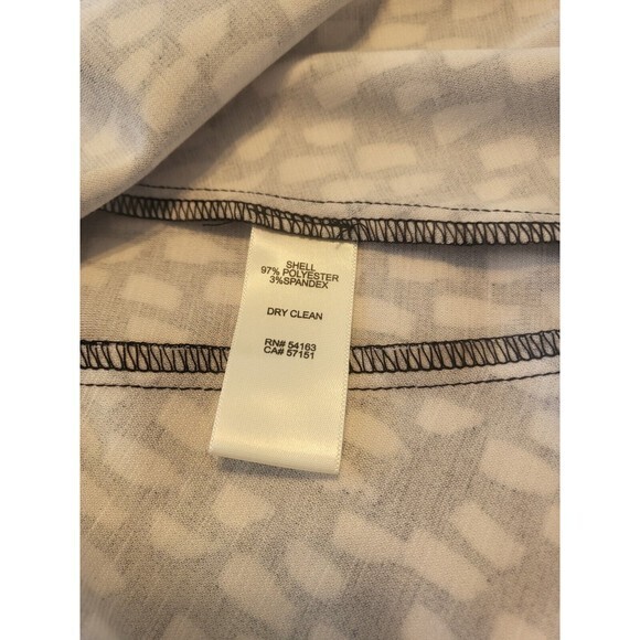 Eliza J. Black and White Sleeveless Polka Dot Swing Dress Size 4 Dancing Party - Picture 11 of 11